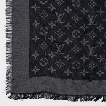 Louis Vuitton, a silk mix shawl.