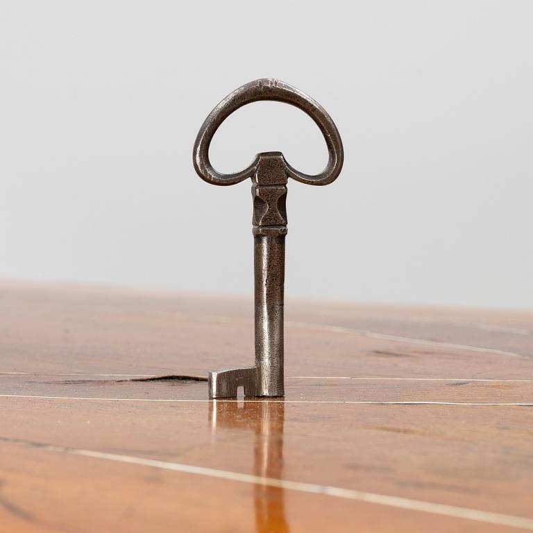 A South-Italian parquetry Louis XV commode, mid 18th century.
