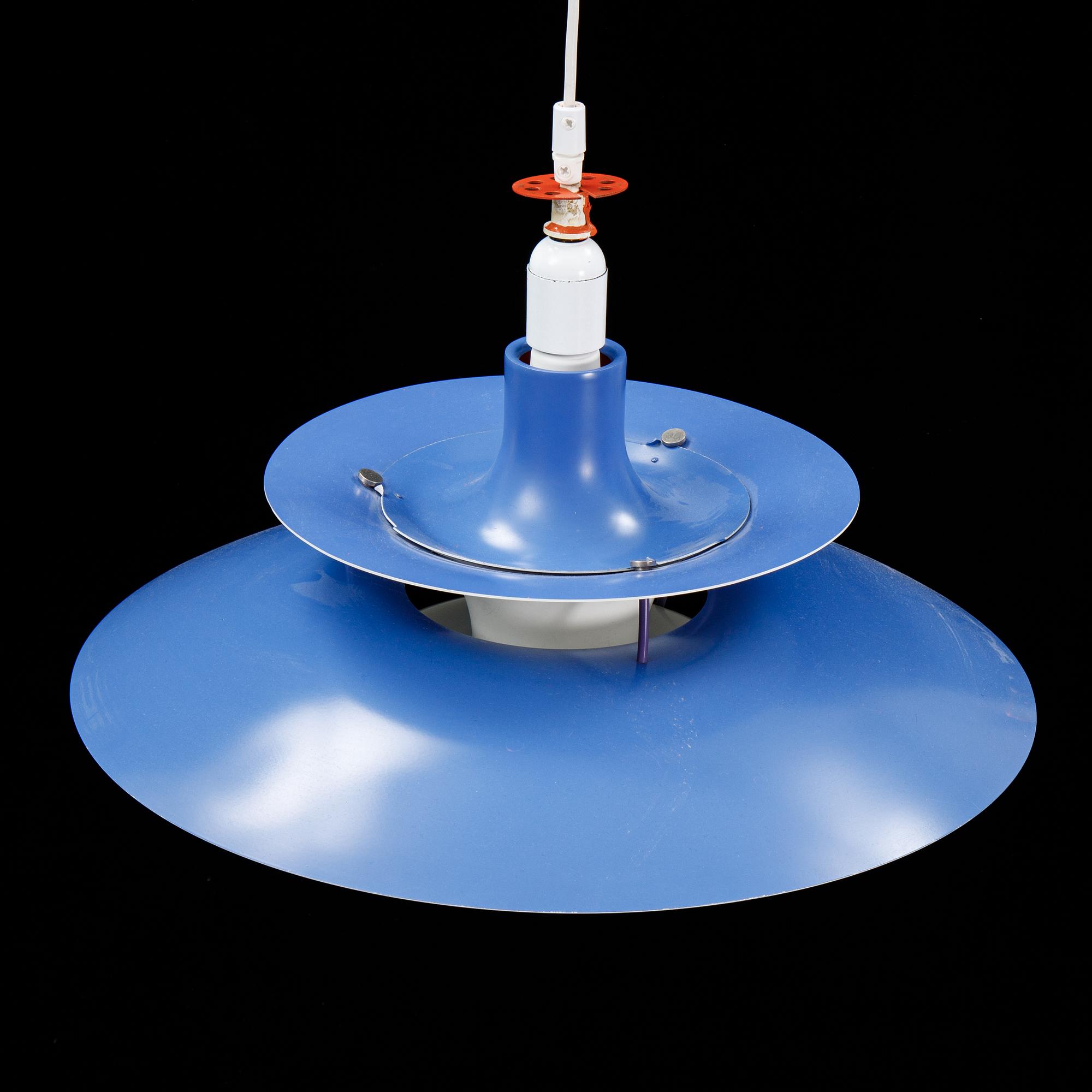 A model 'PH5' pendant light by Poul Heningsen for Louis Poulsen.