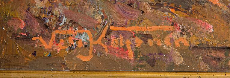 Veli Koljonen, Landscape from Lapland.