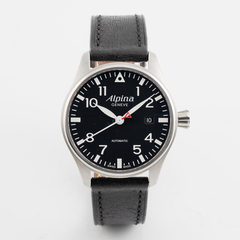 Alpina, Startimer, Pilot, "Limited Edition", wristwatch, 40 mm.