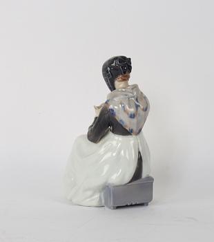 FIGURIN, porslin, Royal Copenhagen.