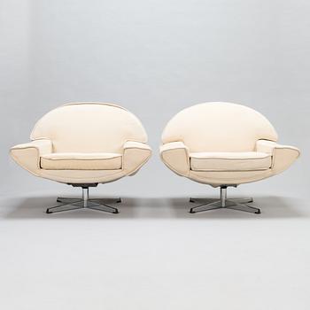 Johannes Andersen, Three-piece 1960's/70's 'Capri' sofa suite for Trensum Möbelfabrik.