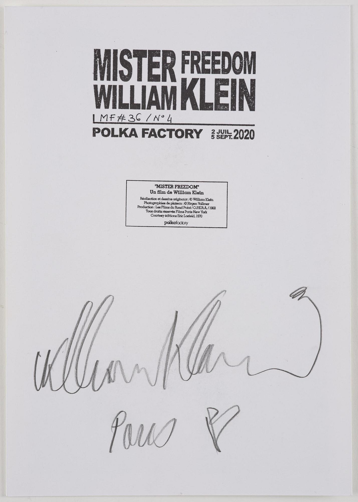 William Klein, ”Mister Freedom koffert - full set edition”, 2020.