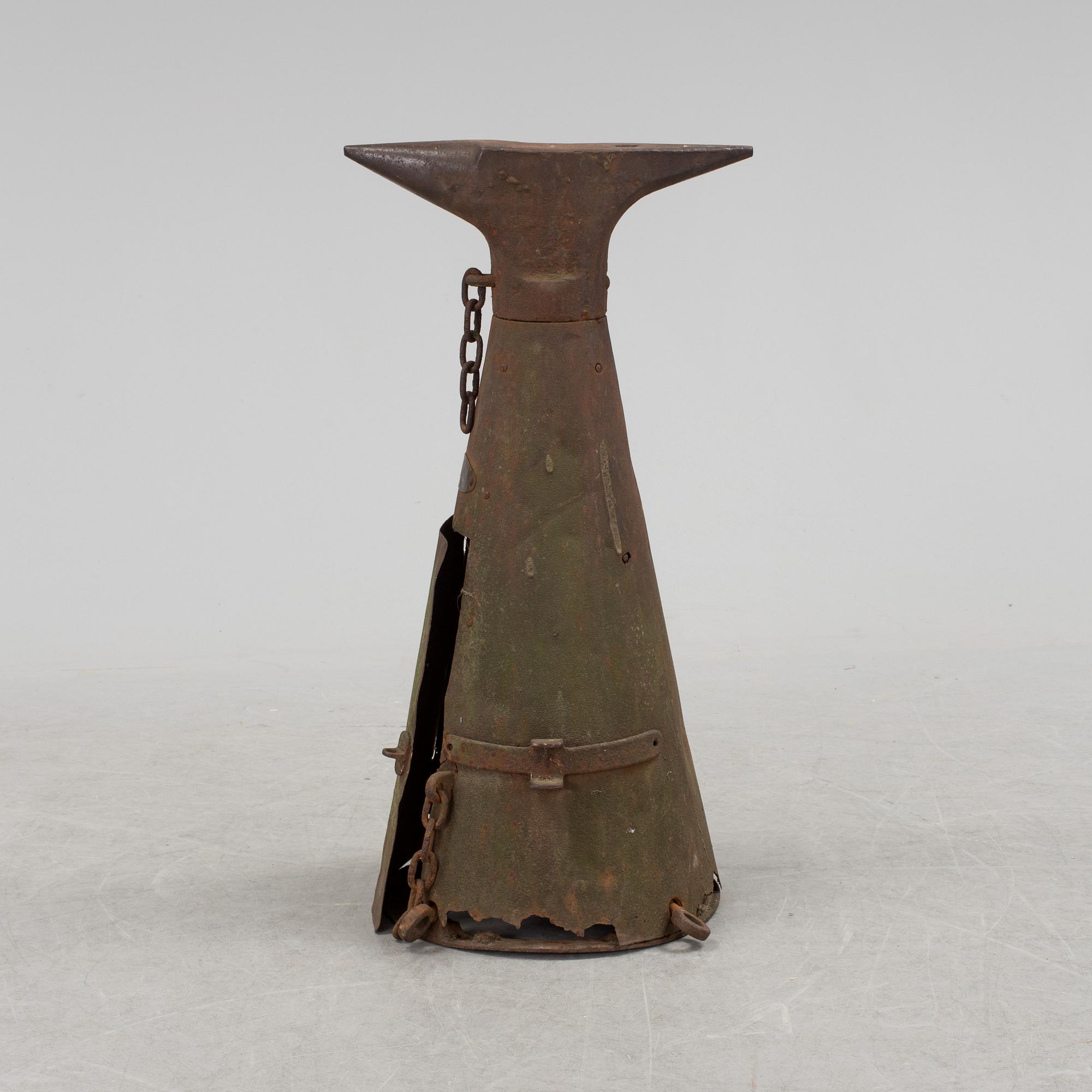 A 19th century forging stand.