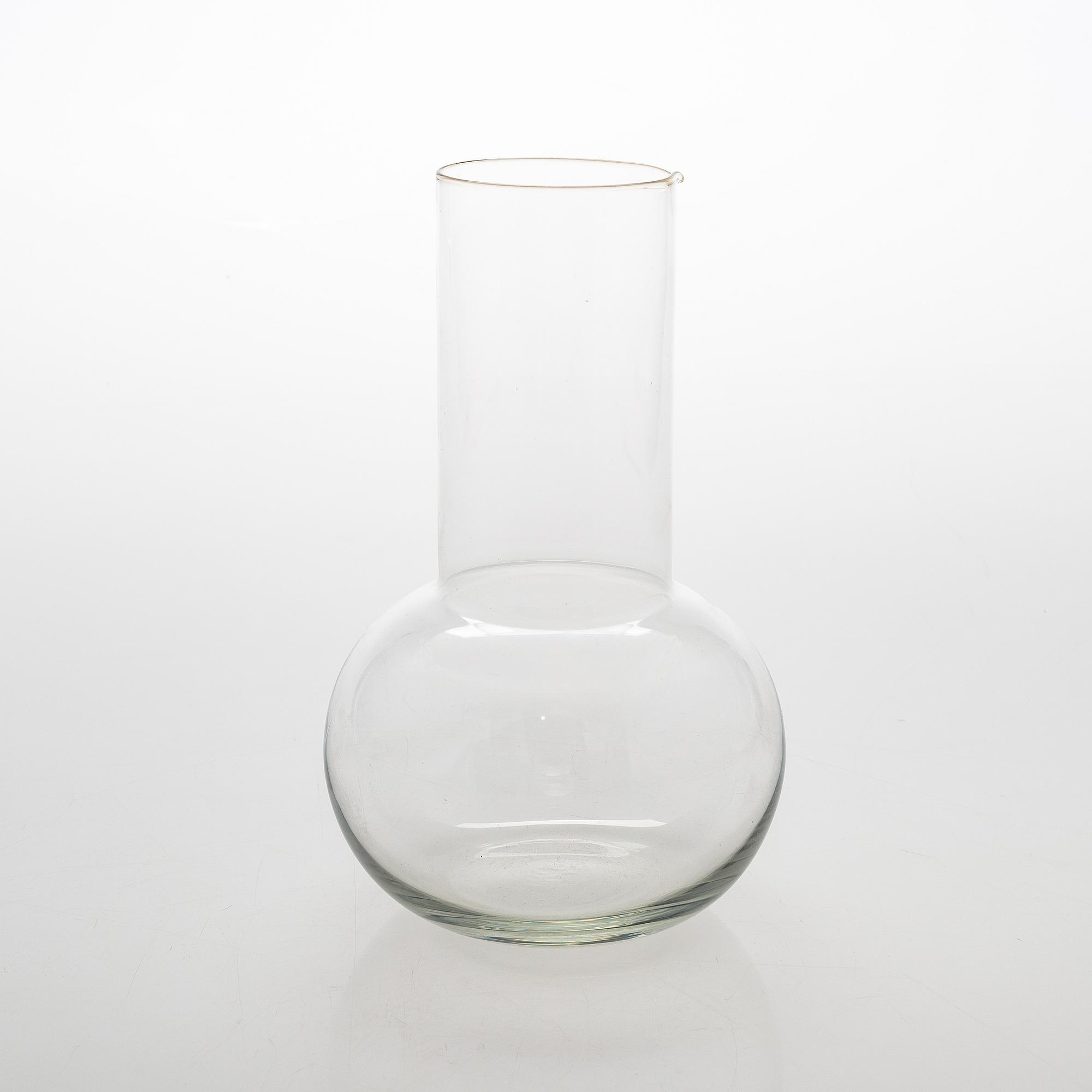 Kaj Franck, kaadin 1621 ja juomalaseja, 6 kpl 2744, Nuutajärvi 1900-luvun puoliväli.