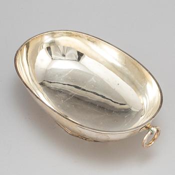 A silver bowl by CF Carlman, Stockholm 1948.