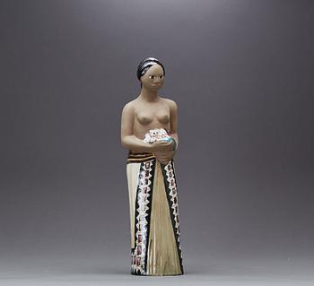 FIGURIN, signerad Mari Simmulson, Uppsala Ekeby, 1900-talets senare del.