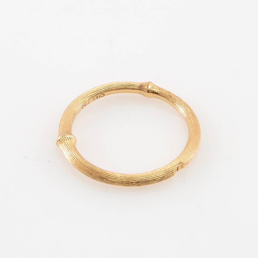 Ole Lynggaard, ring, 18K gold, "Nature IV".