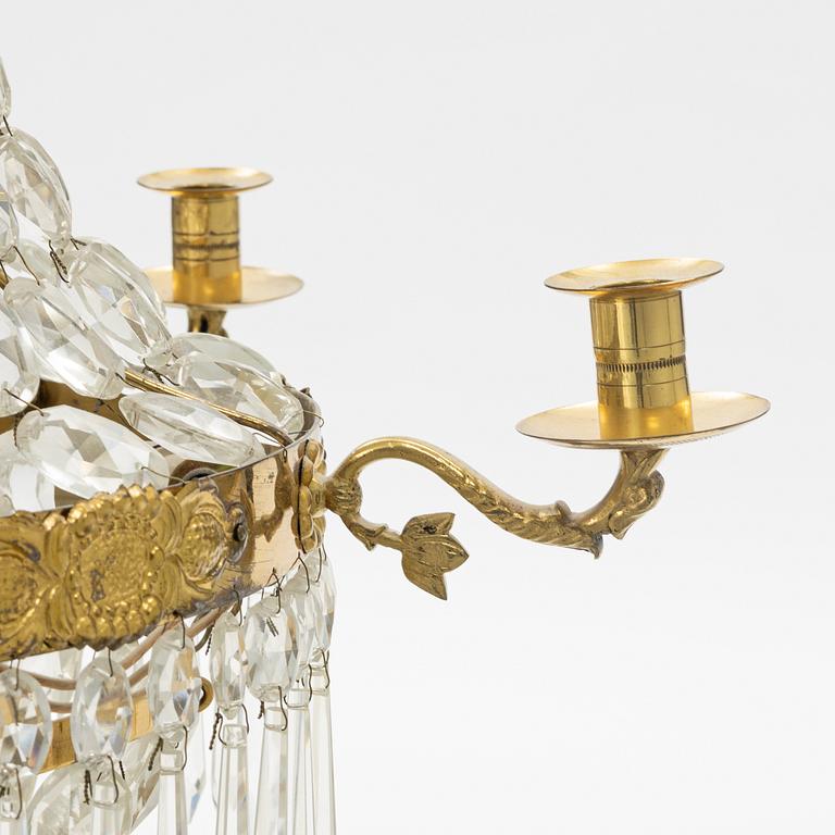 Ljuskrona, empire, 1800-tal.