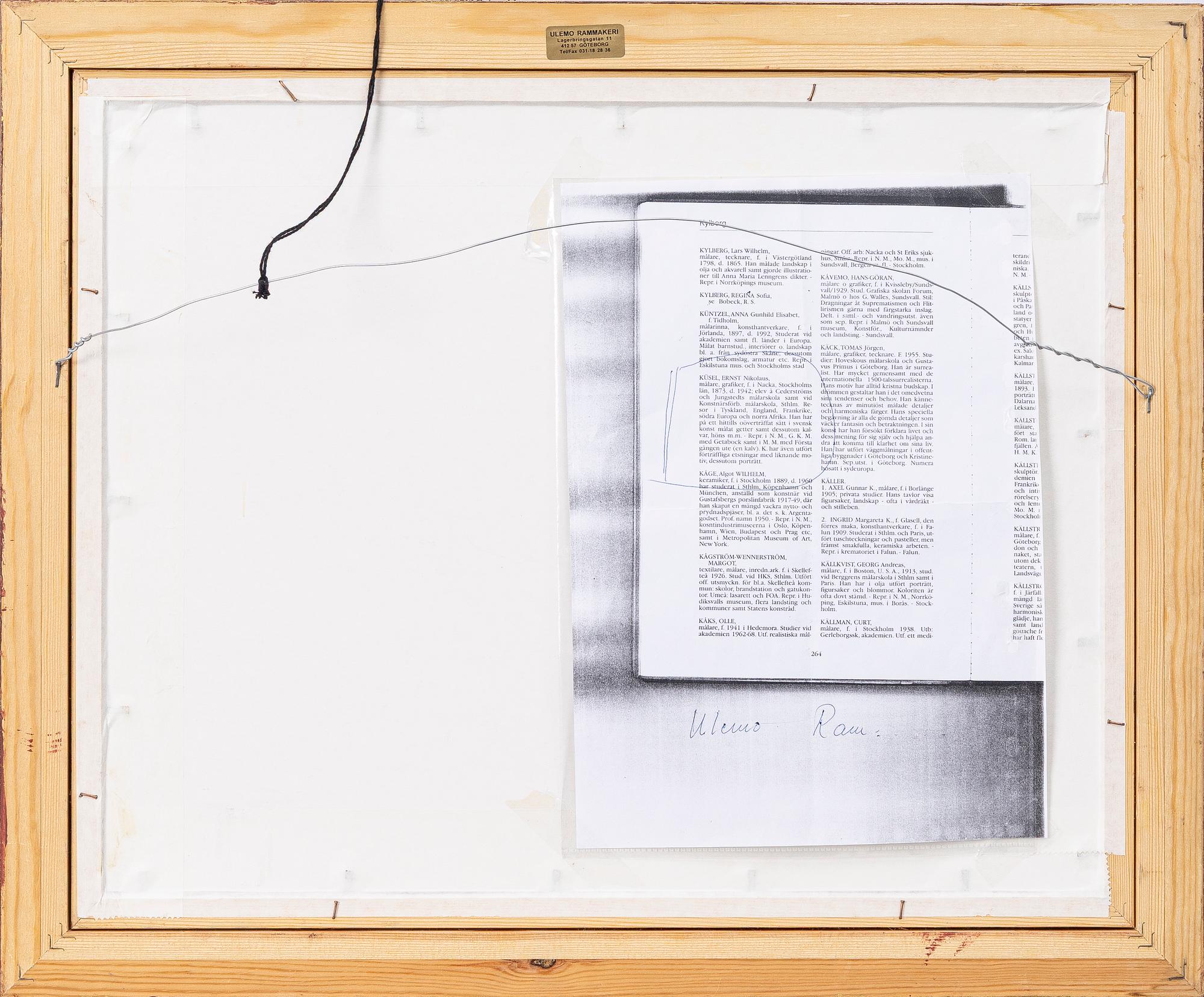 Ernst Küsel, Kvinna med killingar.