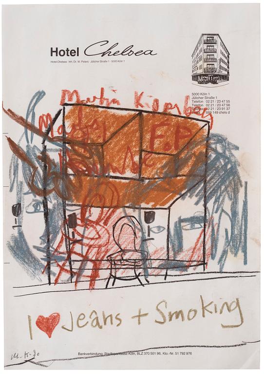 Martin Kippenberger, "Untitled (Hotel Chelsea)".