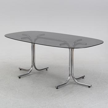 A dining table, Italy, 1980's.
