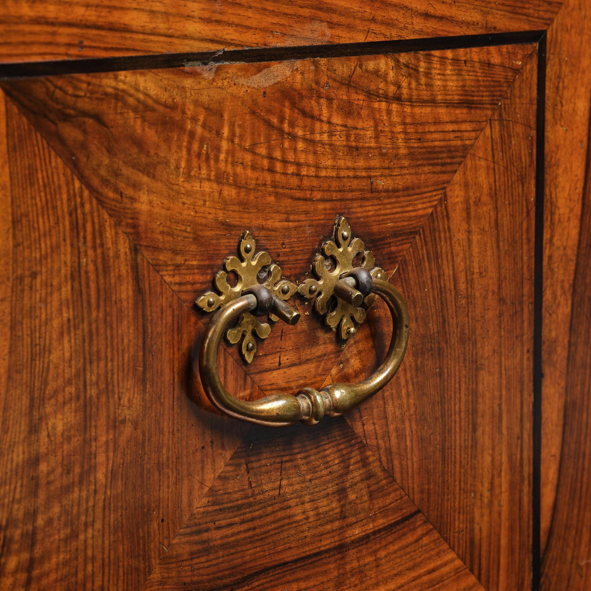 A Swedish Baroque Royal writing desk, by Hindrich von Hachten Ordered for the queen Hedvig Eleonora (1636-1715) 1683.