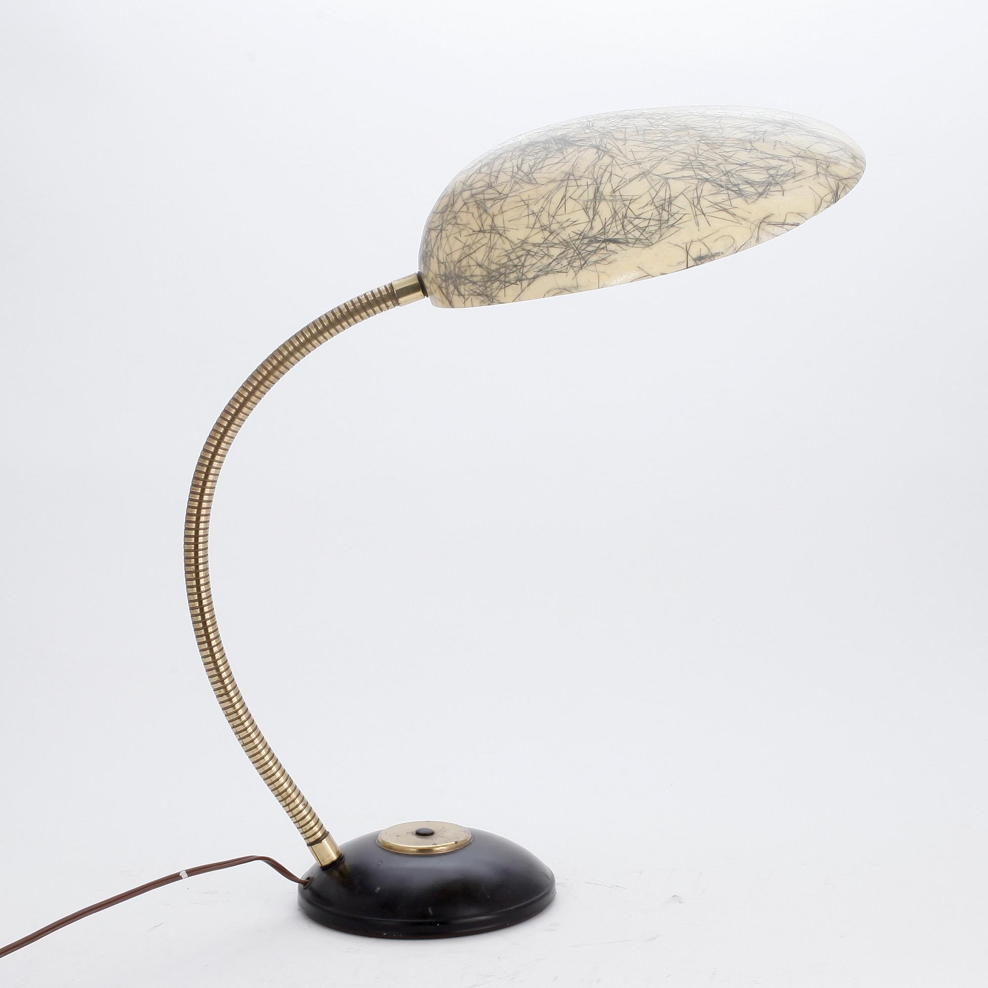 BORDSLAMPA, tillskriven Greta Grossman, 1900-talets mitt.