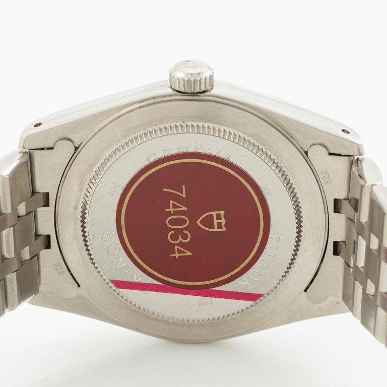 Tudor, Prince Date, "Championnat d’Europe de golf", wristwatch, 34 mm.