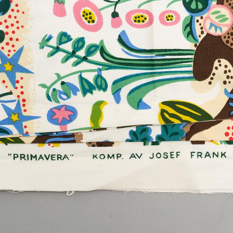 JOSEF FRANK, gardiner,  "Primavera", Firma Svenskt Tenn.