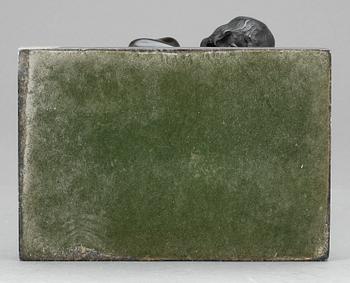 OKÄND KONSTNÄR, skulptur, brons, 1900-tal.