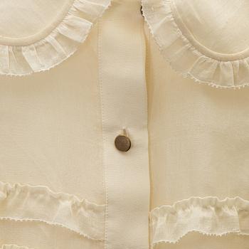 Chloé, a silk blouse, size 38.