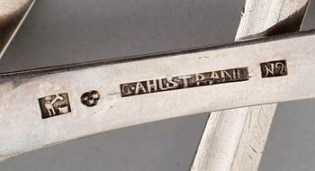 MATSKEDAR, 3 st, silver, svenska stämplar, 1700-tal. Vikt ca 134 gram.