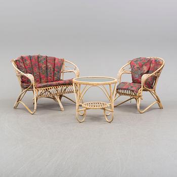 A garden sofa, chair and a table, second half of the 20th century.