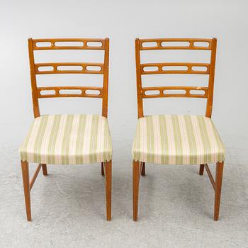 David Rosén, stolar, 6 st, "Futura", Nordiska Kompaniet, 1950-tal.