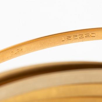 A Cartier bangle "Trinity" 18K gold in three colours.
