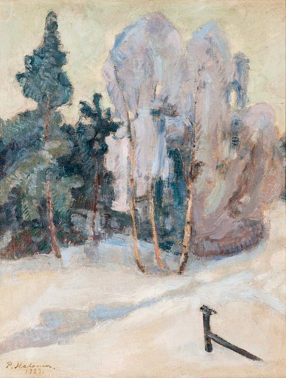 Pekka Halonen, MILD WINTER DAY IN TUUSULA.