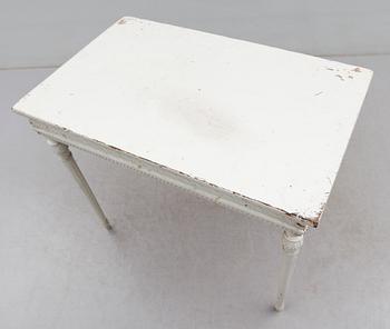 VÄGGBORD, gustaviansk stil, 1800-talets andra hälft.