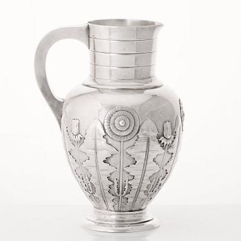 S & M Benzen, kanna, Köpenhamn 1905, Art Nouveau.