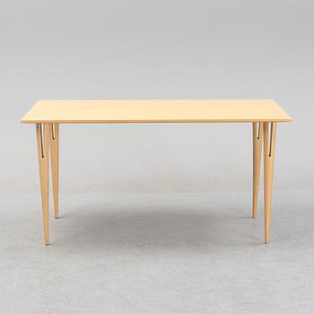Bruno Mathsson, a birch-veneered dining table from Bruno Mathsson International.