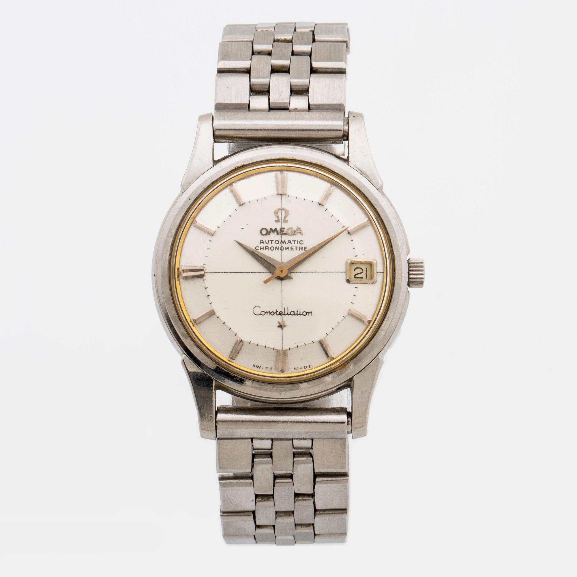 OMEGA, Constellation, chronometre, armbandsur, 34 mm,