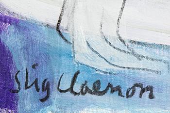 Stig Claesson, olja på duk, signerad Stig Claesson.