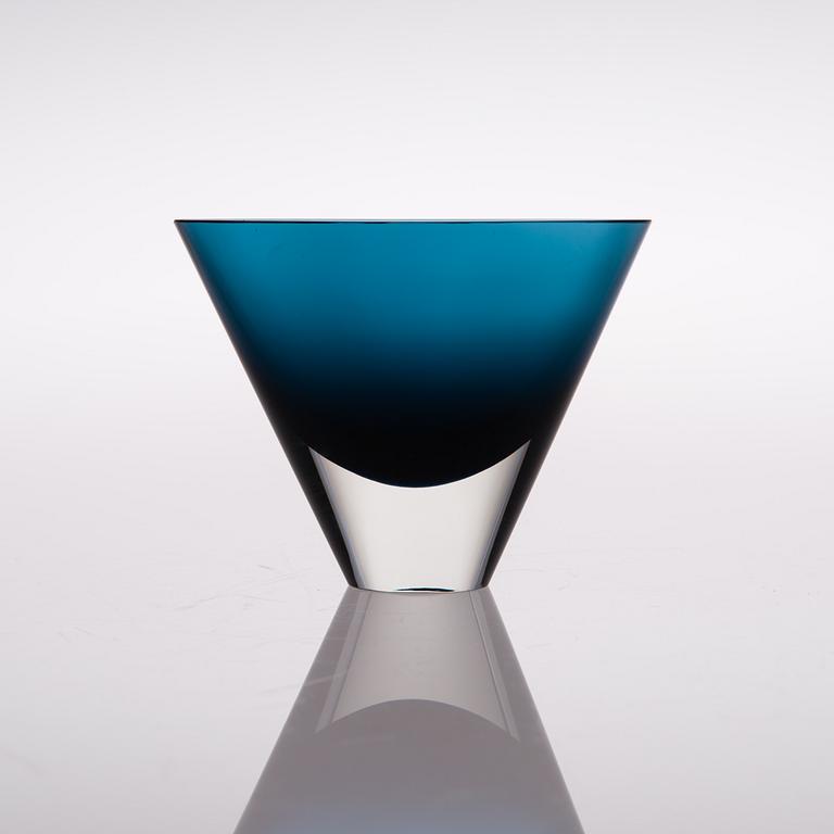 KAJ FRANCK, A VASE, glass, KF 234, signed K. Franck Nuutajärvi Notsjö -62.