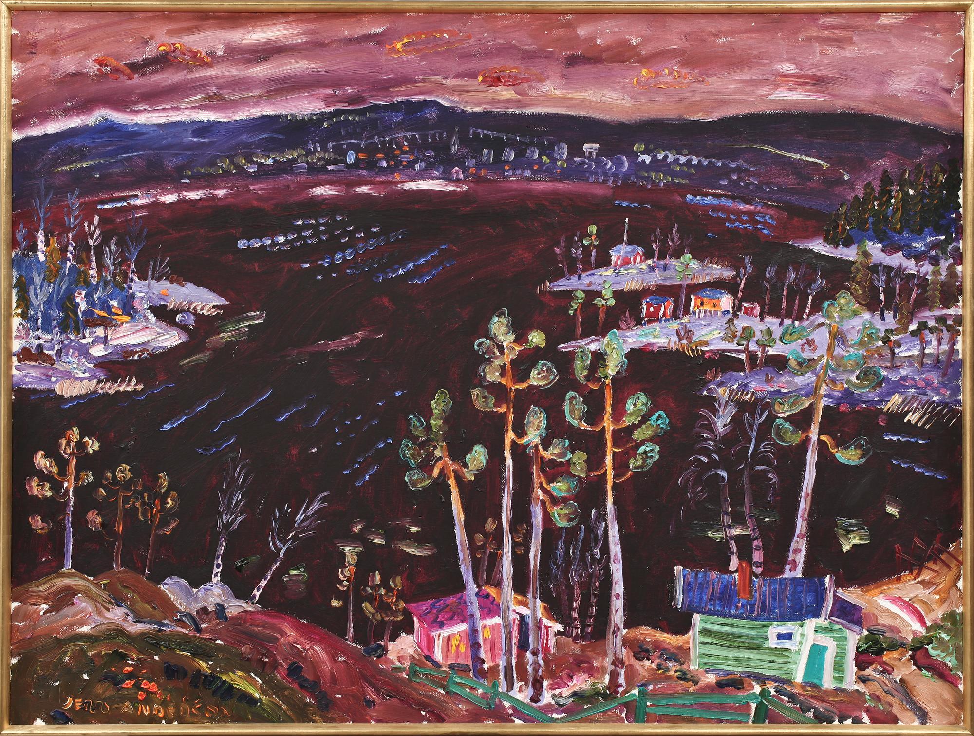 JERRY ANDERSSON, olja på duk, sign.