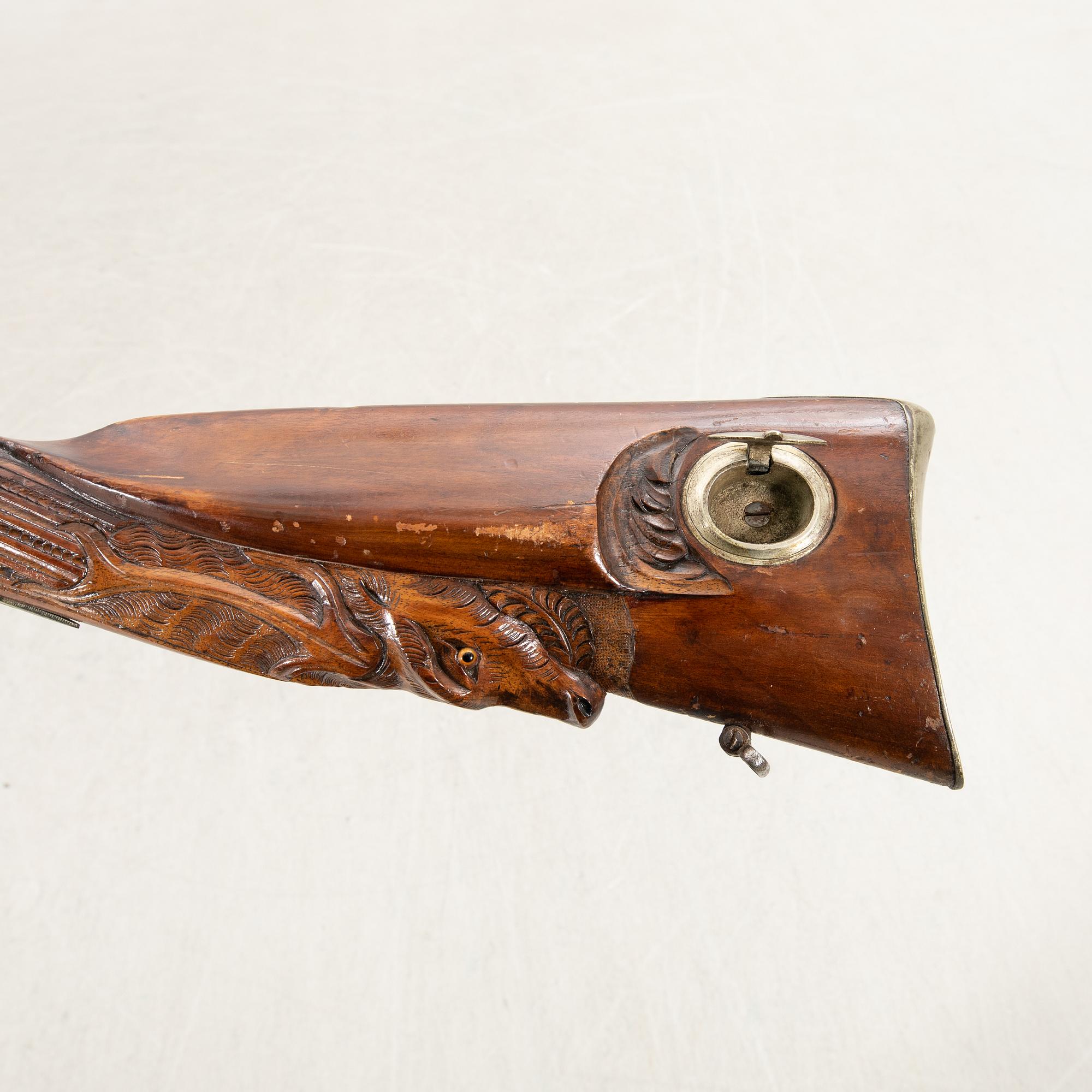 Hagelgevär slaglås, Damas Fin, Belgien, 1800-talets mitt / senare del.