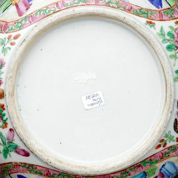 NATTKÄRL, porslin, Kina, Kanton, 1800-tal.