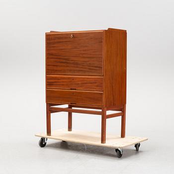 Axel Larsson, a mahogany secretaire, Svenska Möbelfabrikerna, Bodafors, 1940's/50's.