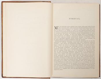 Nine volumes of Gustaf Elgenstierna's 'Den introducerade svenska adelns ättartavlor', 1925-1936.