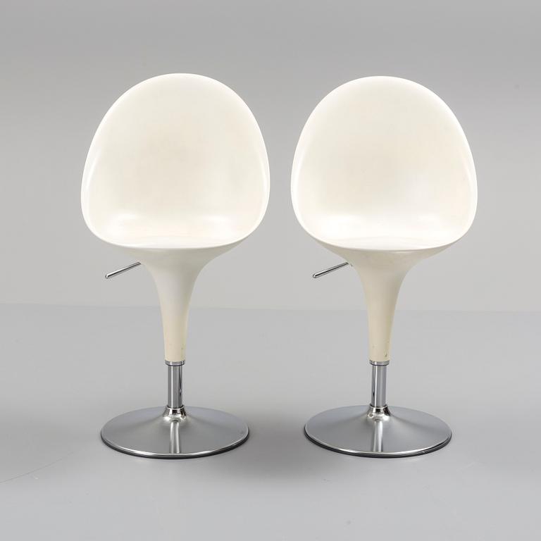 A set of eight 'Bombo' chairs by Stefano Giovanni, Magis.