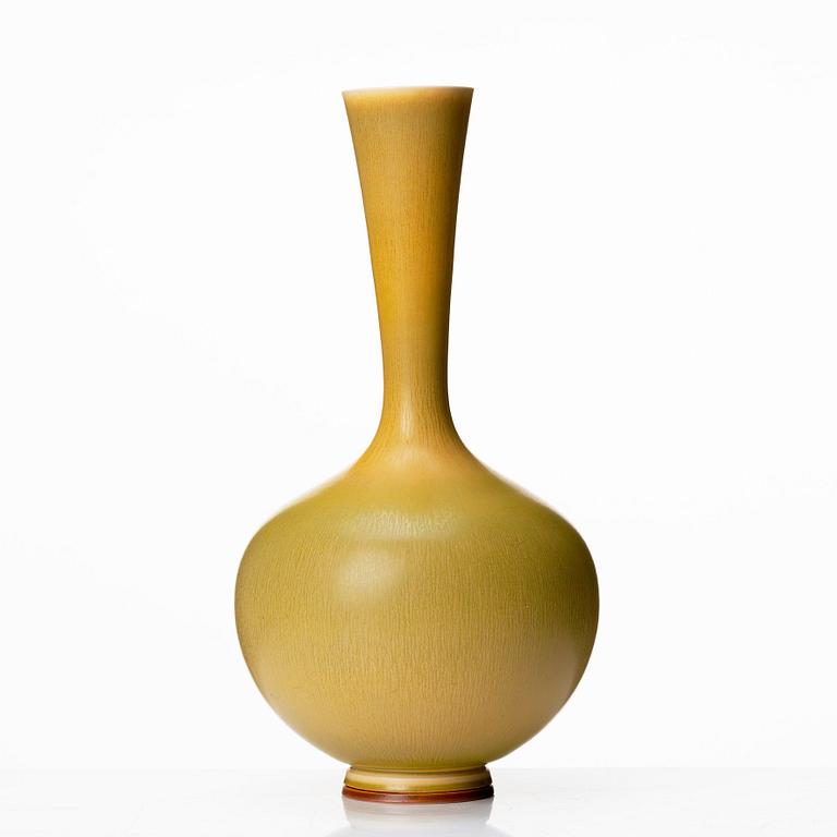 Berndt Friberg, a stoneware vase, Gustavsberg studio, Sweden 1968.