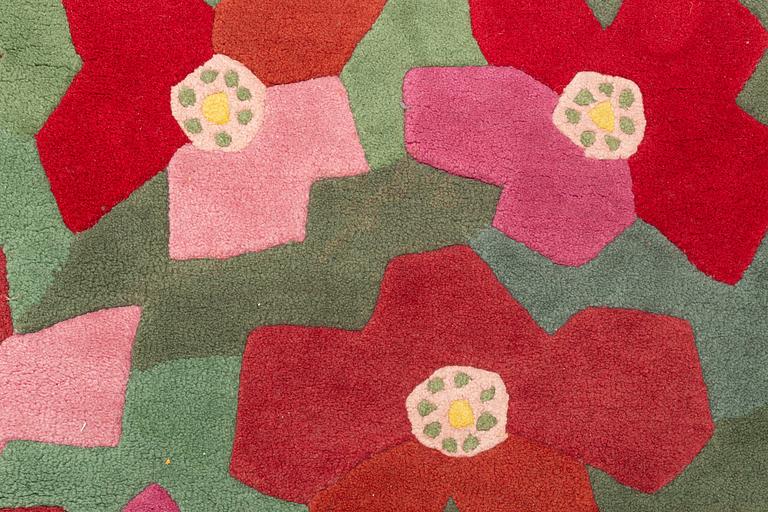 Gunilla Lagerhem Ullberg, carpet, "Red Roses", Kasthall Design, 240 x 170 cm.