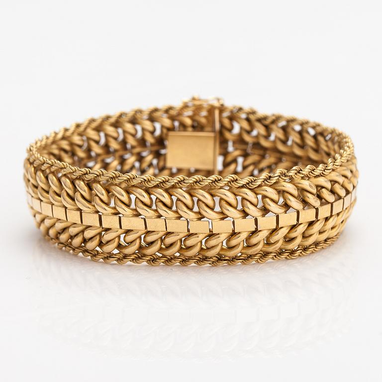 Armband, 18K guld.