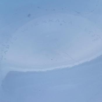 VASER, 2 st, glas,  3538 och 3299, Tapio Wirkkala, Iittala, signerade.