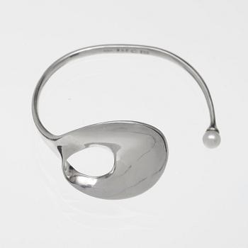 VIVIANNA TORUN BÜLOW HÜBE, armring och örhängen, ett par, Georg Jensen, Köpenhamn efter 1945, sterling.