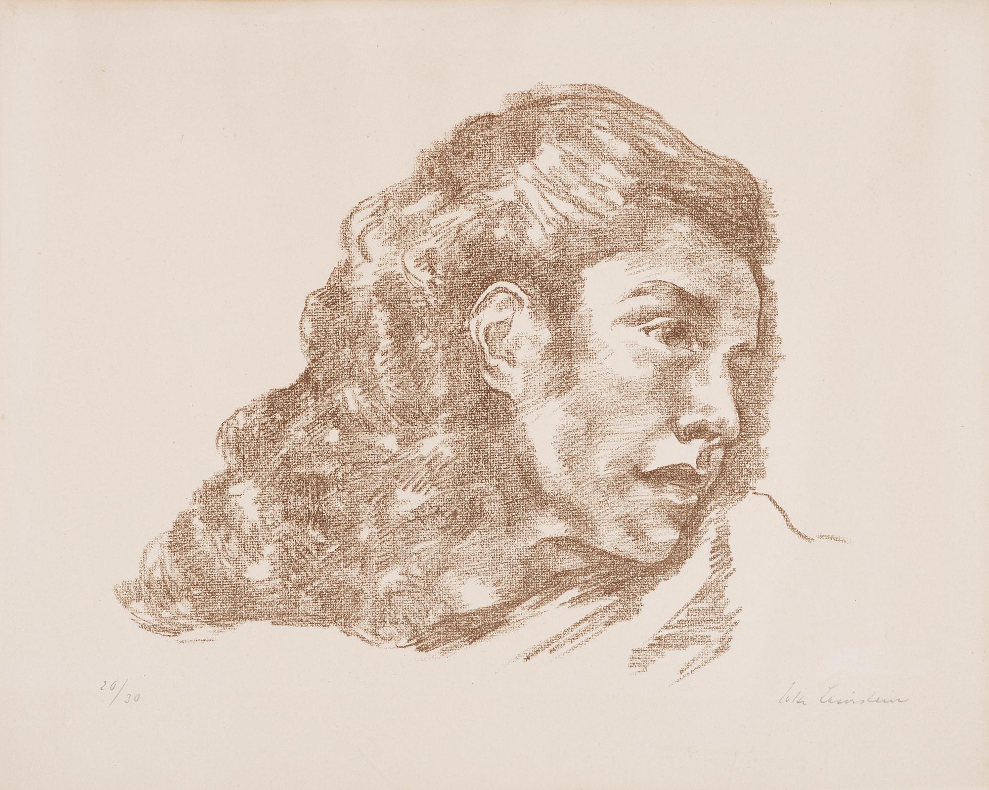 Lotte Laserstein, Portrait of a Woman (Probably Madeleine).