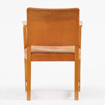 G.A. Berg, armchair, Stockholm, 1940s.