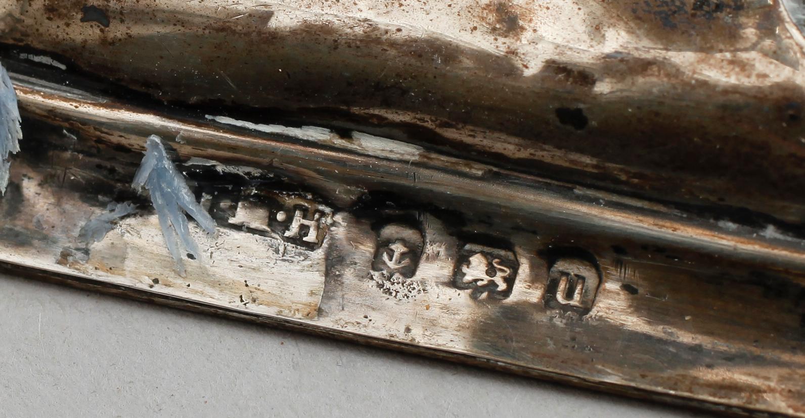 SILVERFÖREMÅL, 13 delar, 1800-/1900-tal. Vikt ca 477 g.