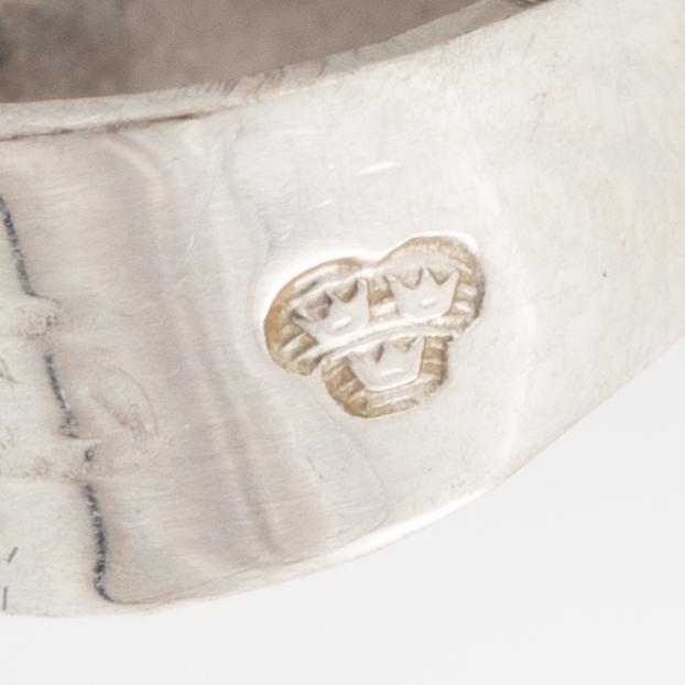 Hänge med kedja 18K vitguld med en rund briljantslipad diamant.