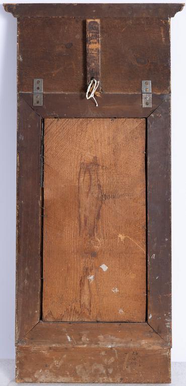 A Gustavian mirror, circa 1800.